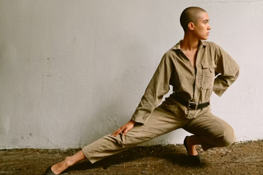 Fashion forward buzz cut for women - trendy modern short hairstyle